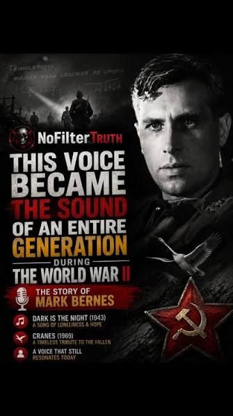 The great Soviet war song — Тёмная ночь — written in a single night for the 1943 film Two Soldiers.